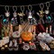 48 Pcs Dia De Los Muertos Decorations, Day of The Dead Wooden Hanging Ornaments for Altar Tree Halloween Decor Cat Dog Rabbit Skeleton Skulls for Mexican Fiesta Festival Party Favor Home Gift